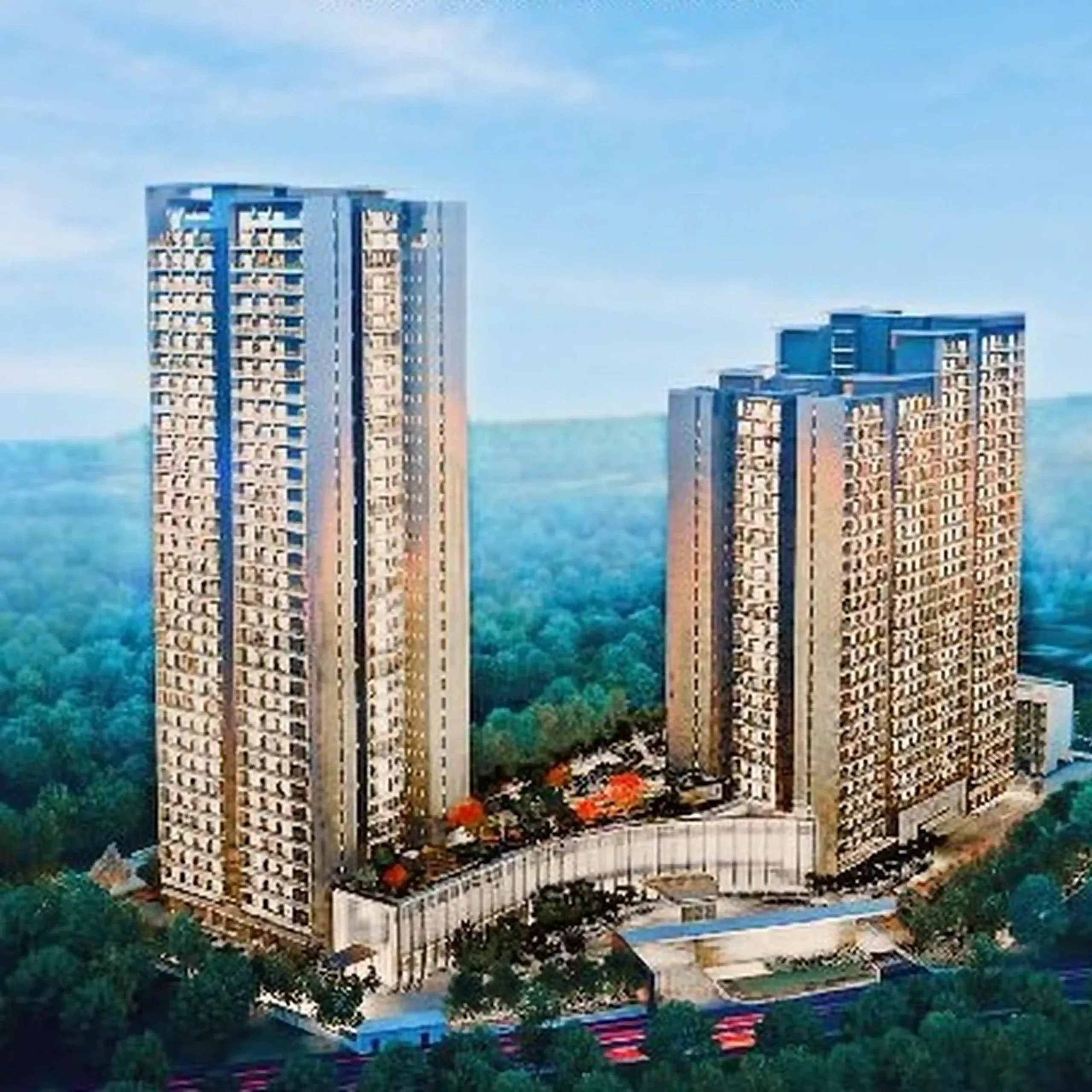 Krisumi Waterfall Residences 2, 3, 4BHK — photo 1 of 6